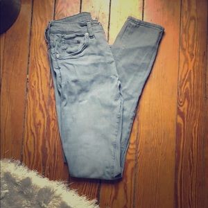 H&M skinny grey jeans.